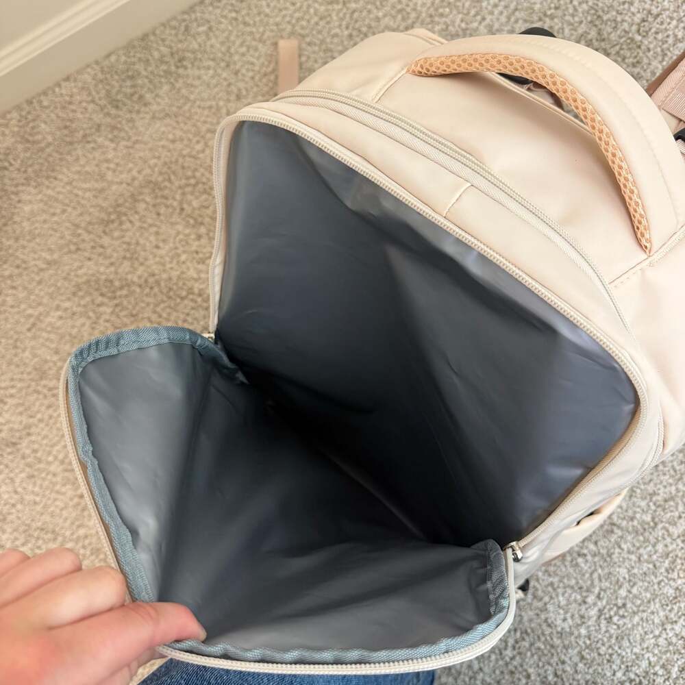 Light Pink Large Back Pack - Picture 4 of 8